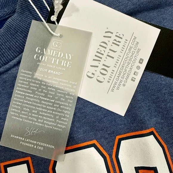 Chicago Bears Blue Sweater - Picture 4 of 5
